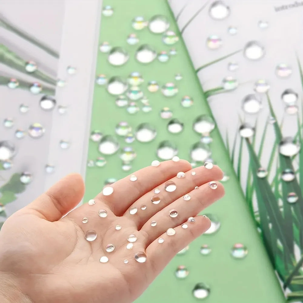Clear Resin Water Droplet Beads - Journal Carnival