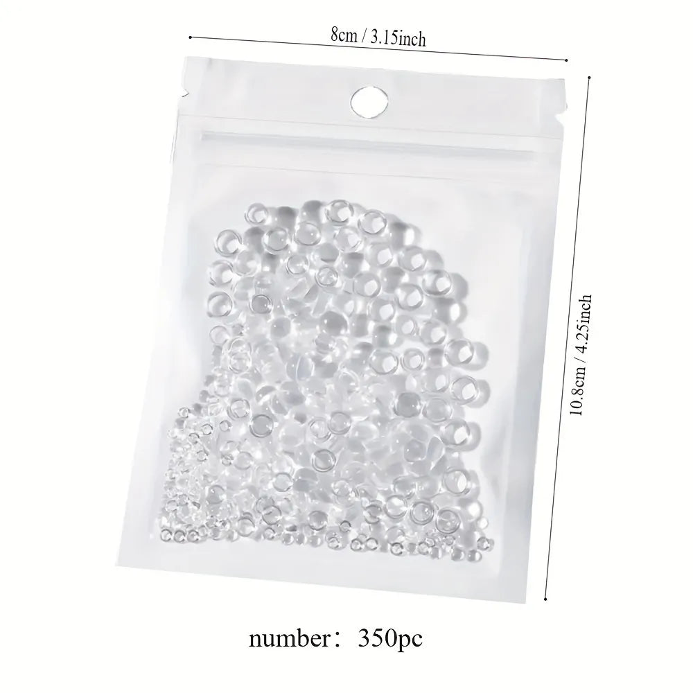 Clear Resin Water Droplet Beads - Journal Carnival