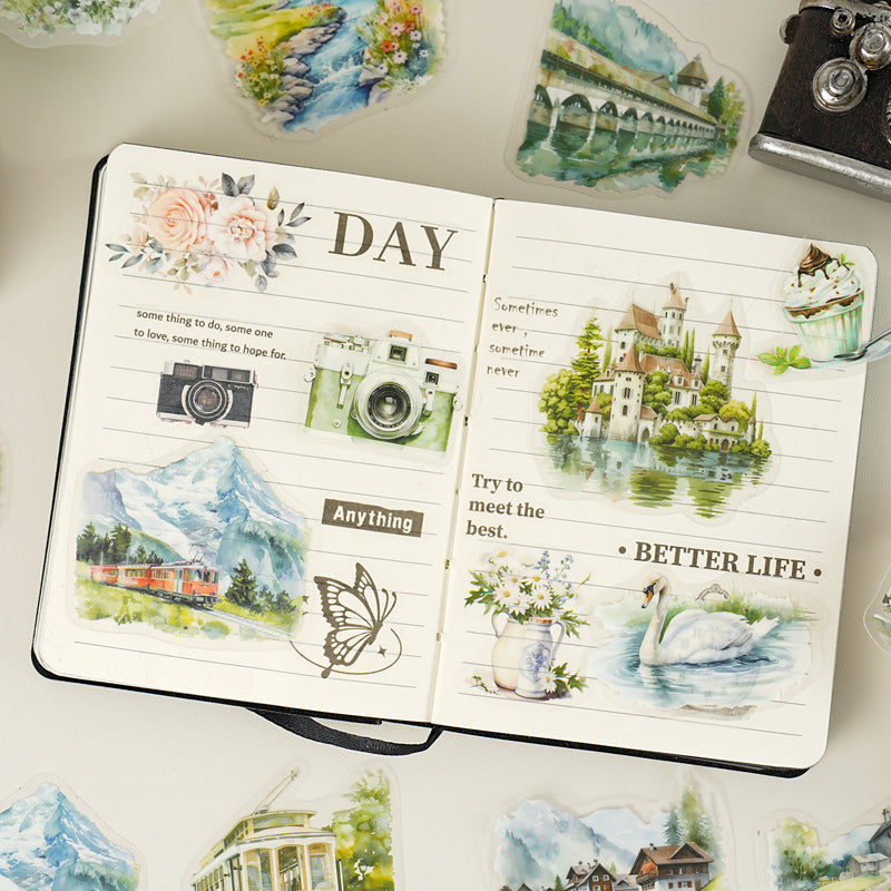 Holiday Journey Series Pet Sticker - Journal Carnival