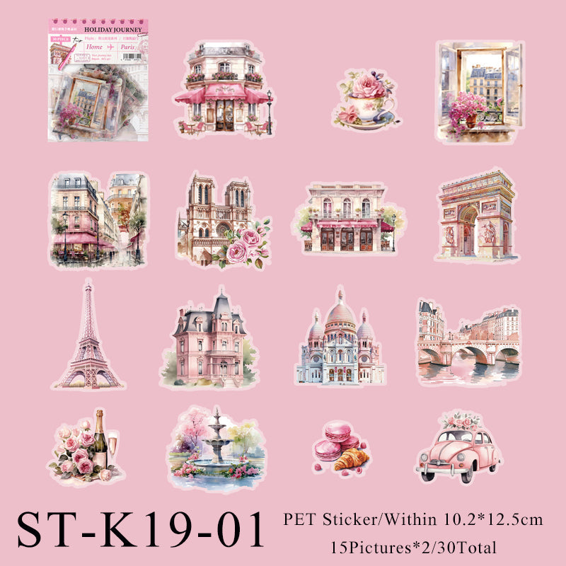 Holiday Journey Series Pet Sticker - Journal Carnival