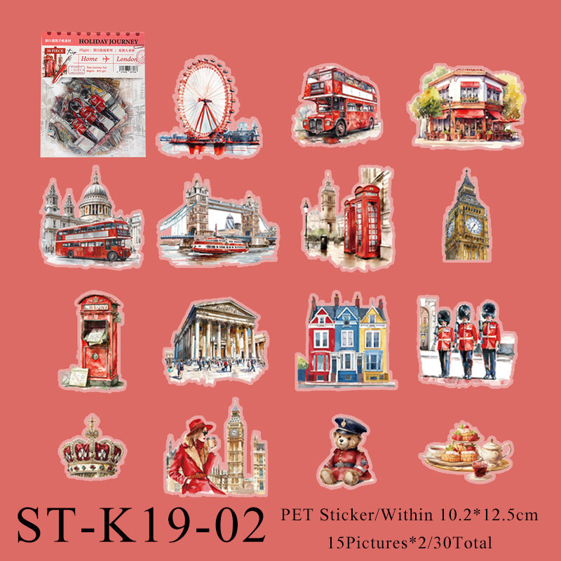 Holiday Journey Series Pet Sticker - Journal Carnival