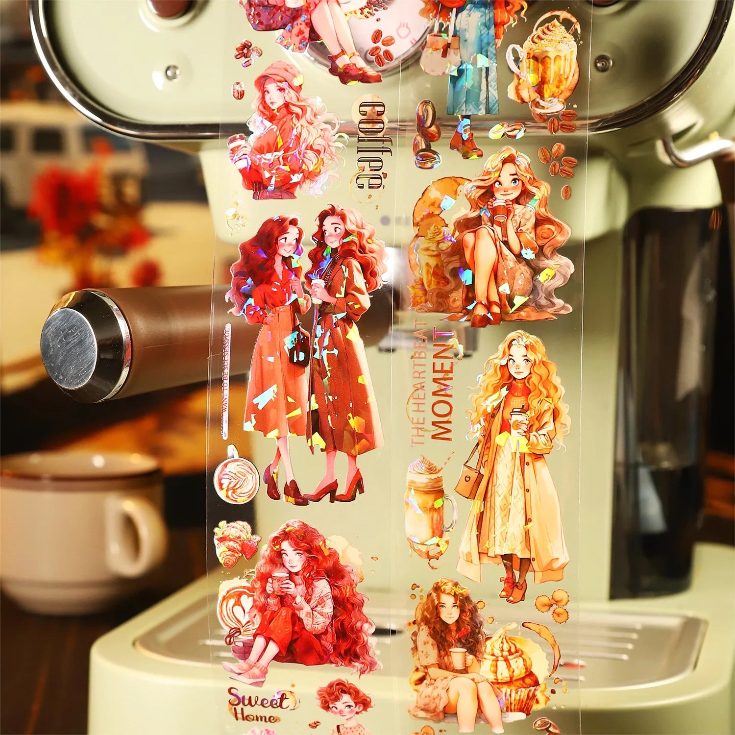 Coffee Girl Series PET Tape - Journal Carnival