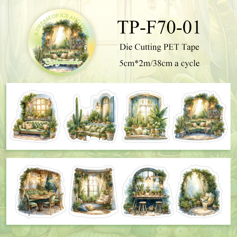 Heart Harbor Series Die cutting pet tape - Journal Carnival