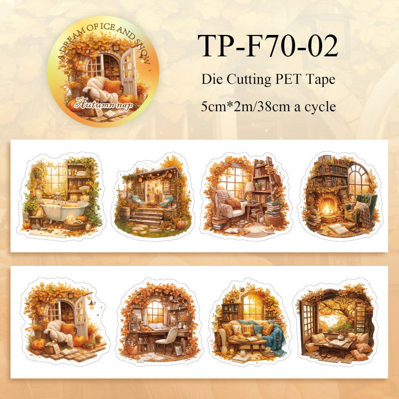 Heart Harbor Series Die cutting pet tape - Journal Carnival