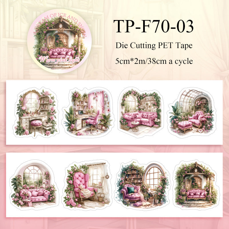 Heart Harbor Series Die cutting pet tape - Journal Carnival