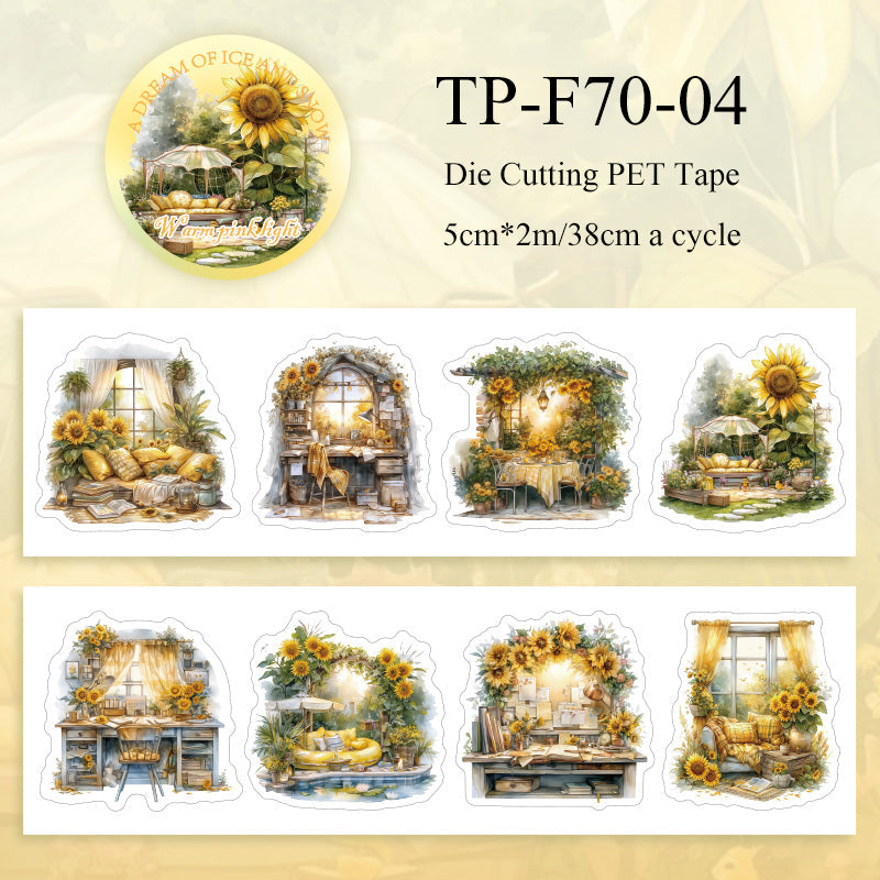 Heart Harbor Series Die cutting pet tape - Journal Carnival