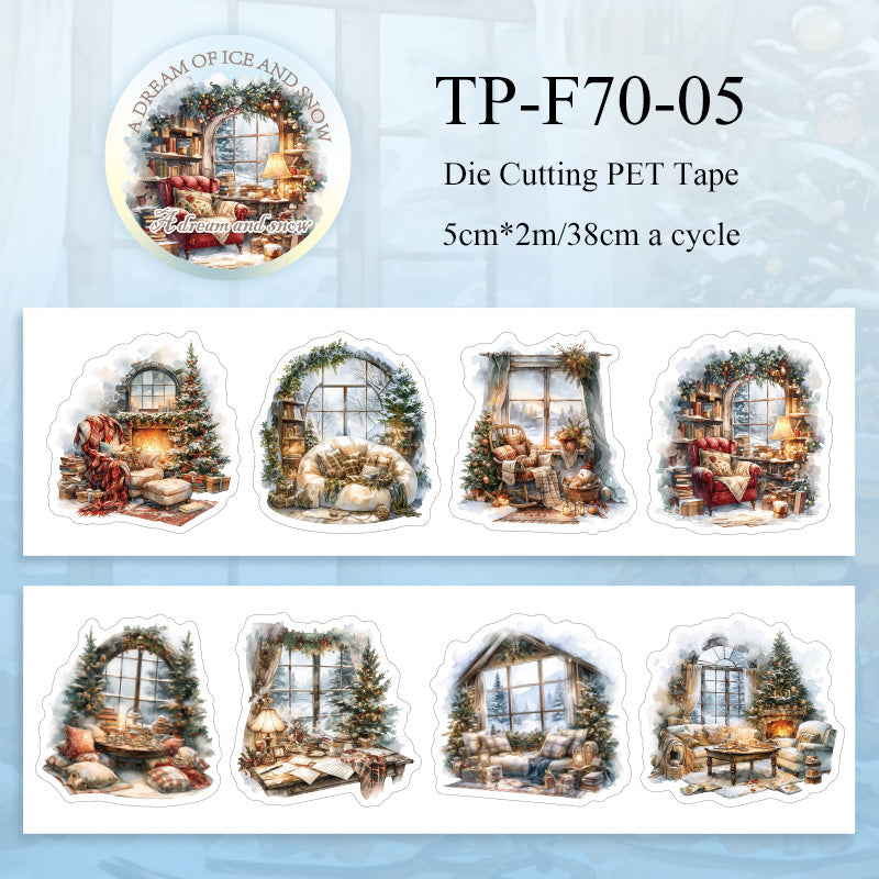 Heart Harbor Series Die cutting pet tape - Journal Carnival