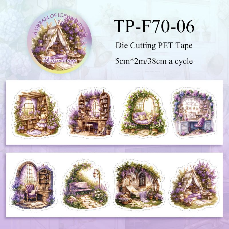 Heart Harbor Series Die cutting pet tape - Journal Carnival