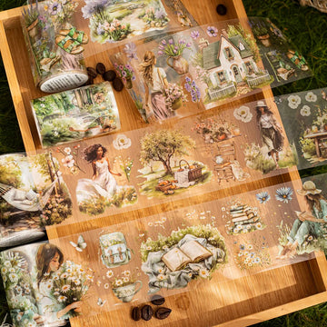 Camping Party Series PET Tape - Journal Carnival