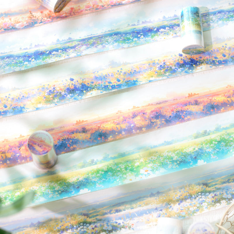 Full of Spring Series landscape Washitape - Journal Carnival