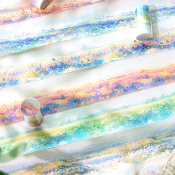 Full of Spring Series landscape Washitape - Journal Carnival