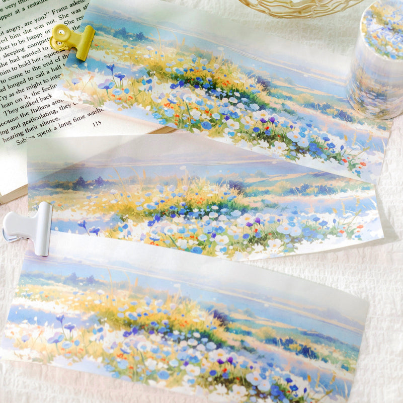 Full of Spring Series landscape Washitape - Journal Carnival