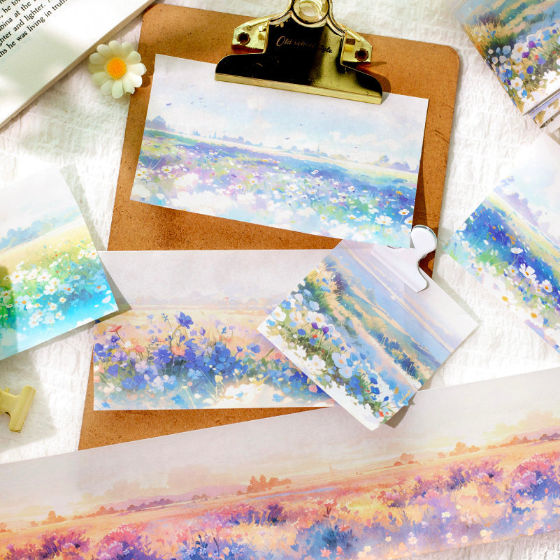 Full of Spring Series landscape Washitape - Journal Carnival