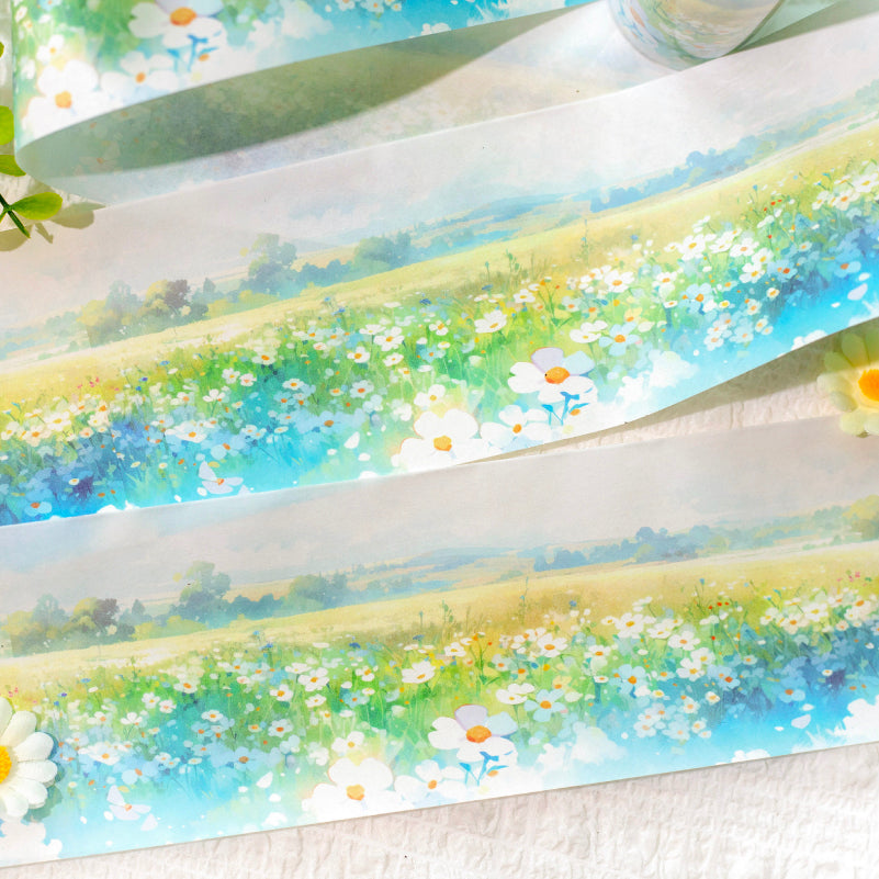 Full of Spring Series landscape Washitape - Journal Carnival