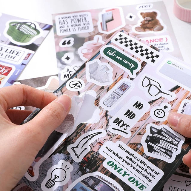 Compartive Stickers shared heartbeat series sticker