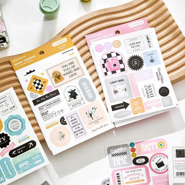 life Island series sticker - Journal Carnival