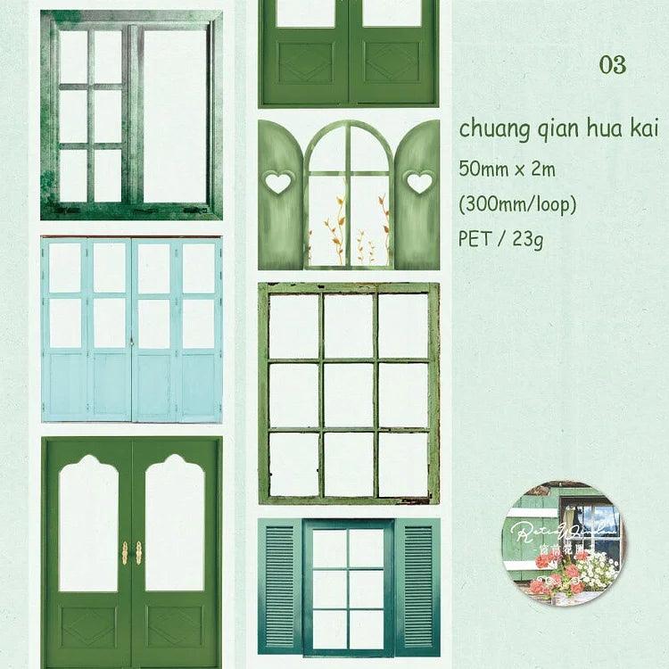 Passing By Your Window Series Pet Tape - Journal Carnival