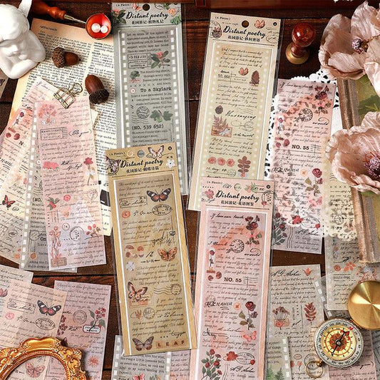 Distant Poetry Series Washi sticker
