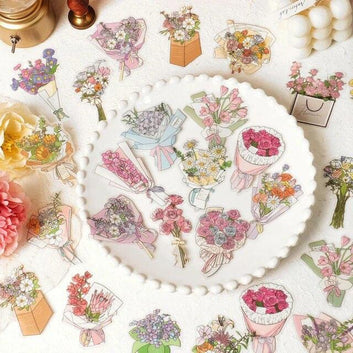 Flower bouquet Series Stickers