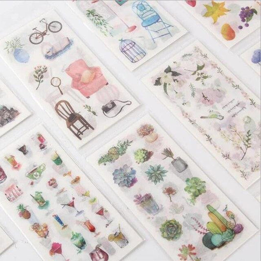 Scrapbook Sticker Sheets