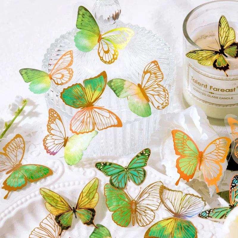Amnesia Butterfly series Stickers - Journal Carnival
