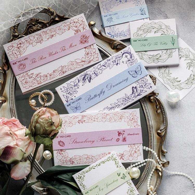 Botanical Memo cardstock - Journal Carnival
