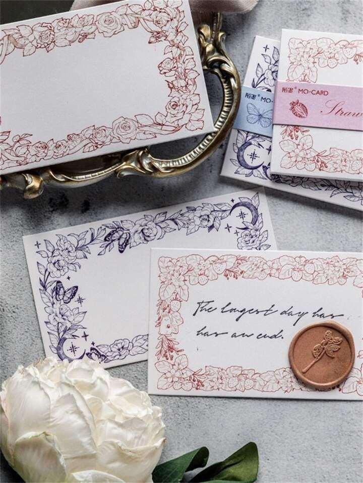 Botanical Memo cardstock - Journal Carnival