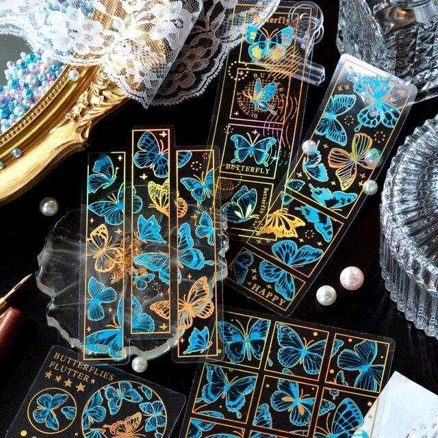 Bronzing digital Deco Stickers - Journal Carnival