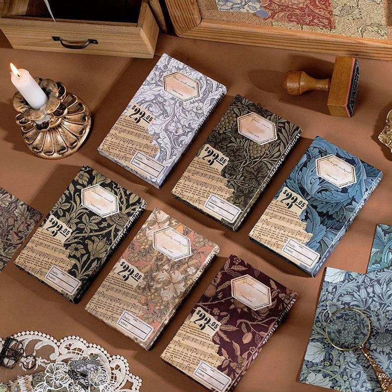Classic William Morris Pattern Vintage Paper - Journal Carnival