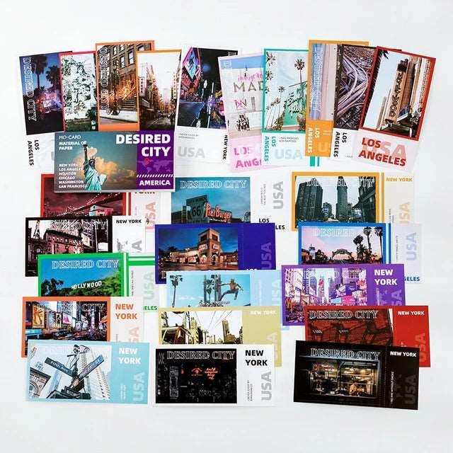 Desired City Series Sticker Book - Journal Carnival