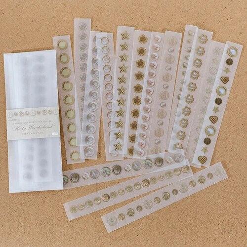Litmus Paper deco Stickers - Journal Carnival