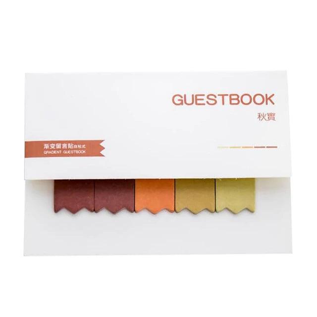 Gradient Adhesive Scrapbooking Paper Sticky Notes - Journal Carnival