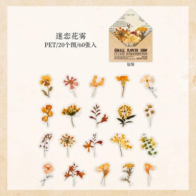 Small Flower Shop Series Pet Sticker - Journal Carnival