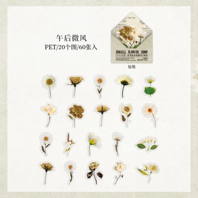 Small Flower Shop Series Pet Sticker - Journal Carnival