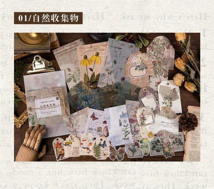 Junk Journal Ephemera Kit – Die Cuts and Stickers