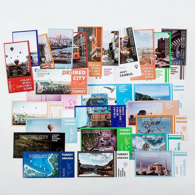 Desired City Series Sticker Book - Journal Carnival