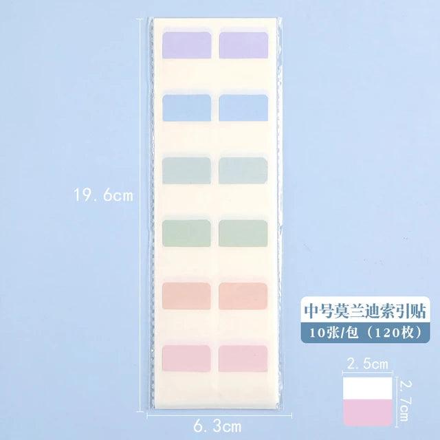 Macaron Color Sticky Notes - Journal Carnival