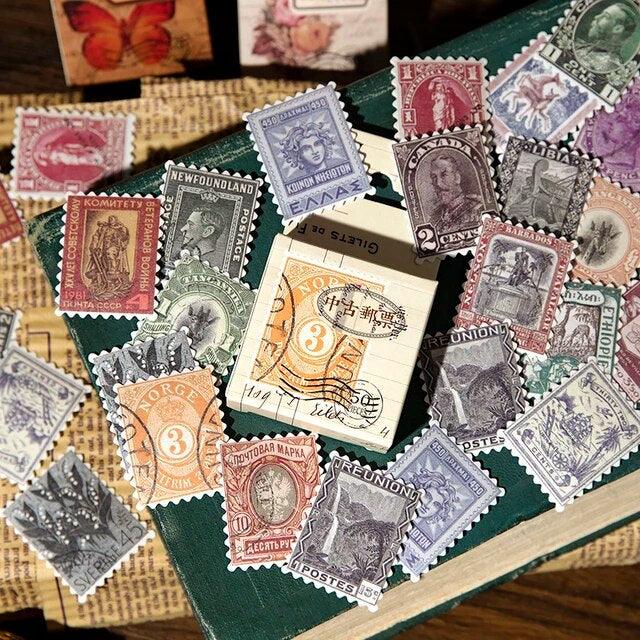 Retro Gathering Enthusiasts Diary Sticker - Journal Carnival