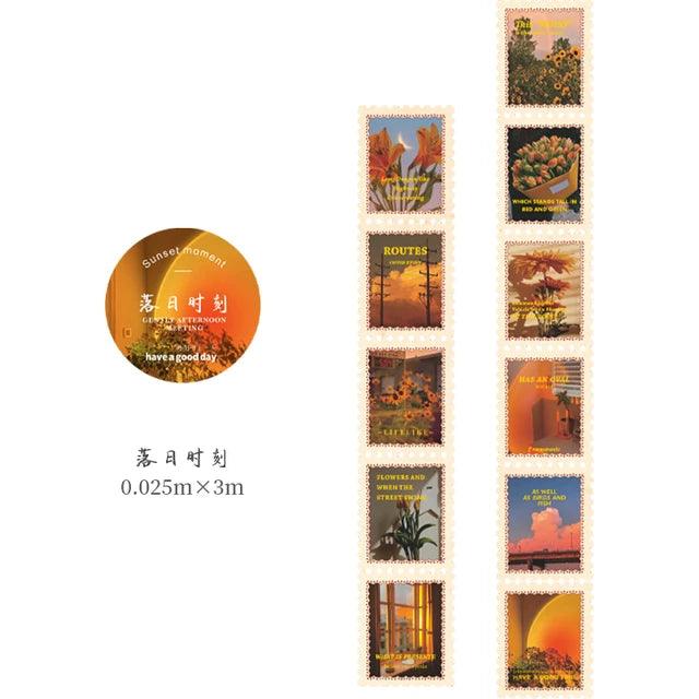 landscape Bronzing Stamp Tape - Journal Carnival