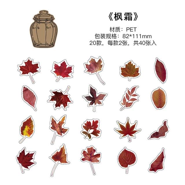 Natural Floral Pet Sticker - Journal Carnival
