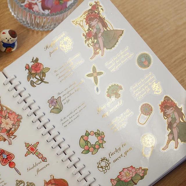 Forest Fairy Series Stickers - Journal Carnival