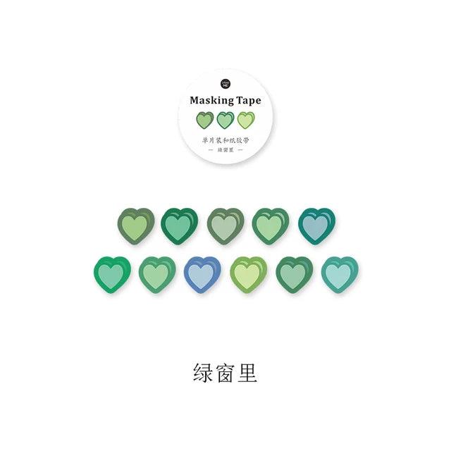 Heart Masking Tape - Journal Carnival