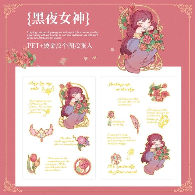 Forest Fairy Series Stickers - Journal Carnival
