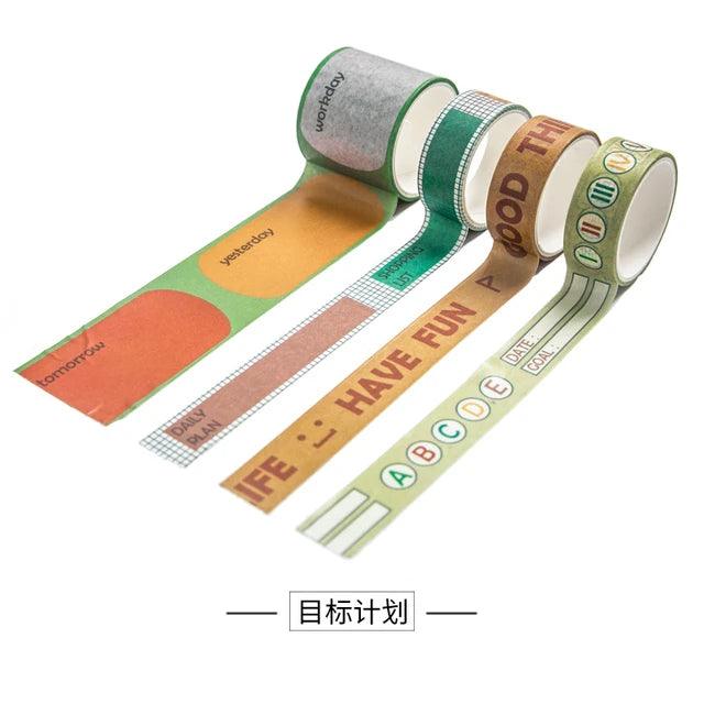 Washi Tape Set - Journal Carnival
