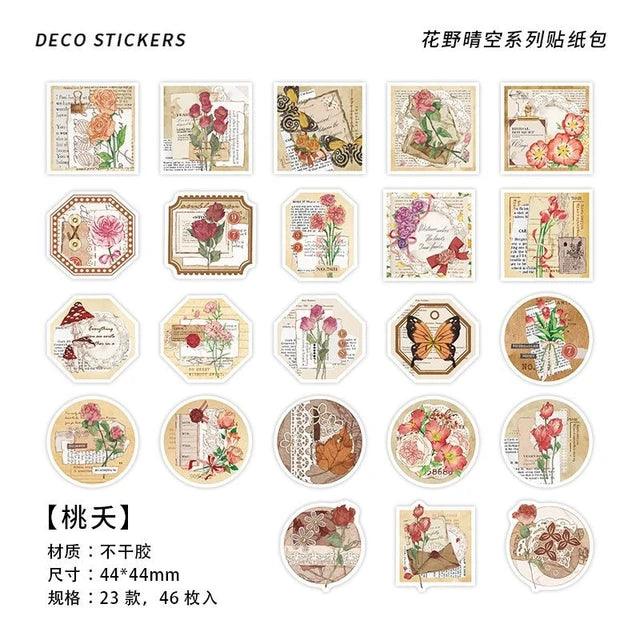 Mini Sticker box - Journal Carnival