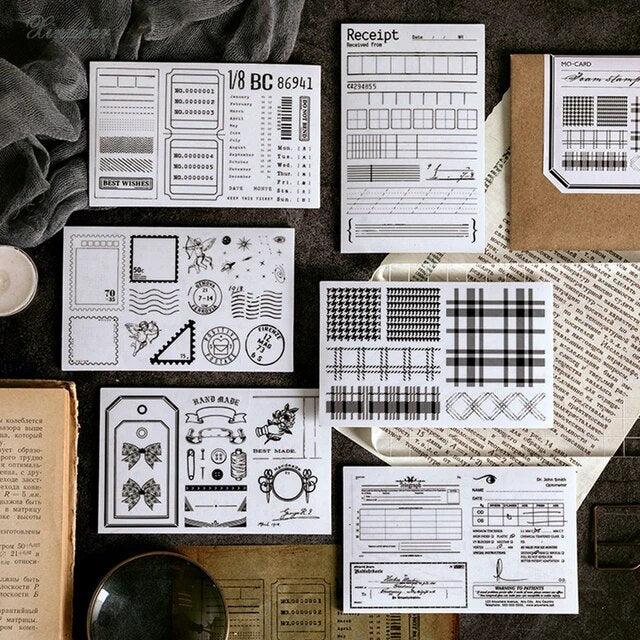 Rubber Silicone Stamps - Journal Carnival