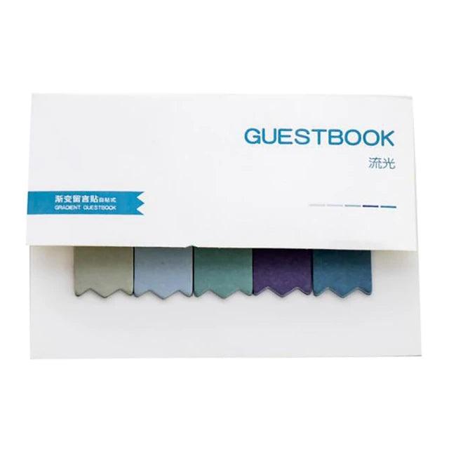 Gradient Adhesive Scrapbooking Paper Sticky Notes - Journal Carnival