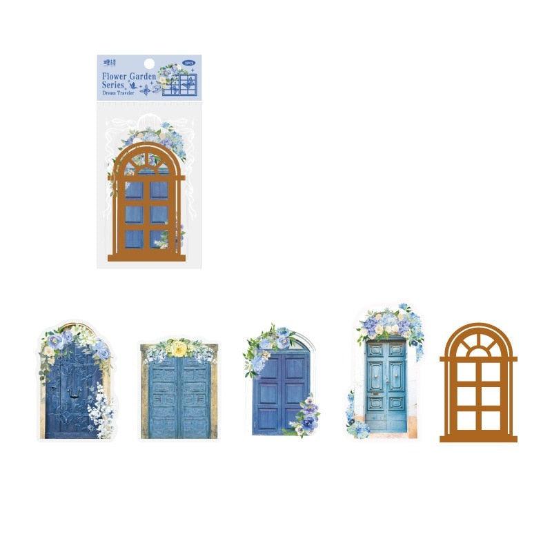 Flower garden series Paper cutouts pack - Journal Carnival