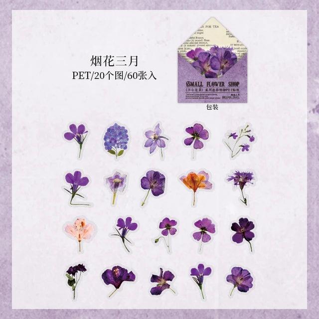Small Flower Shop Series Pet Sticker - Journal Carnival