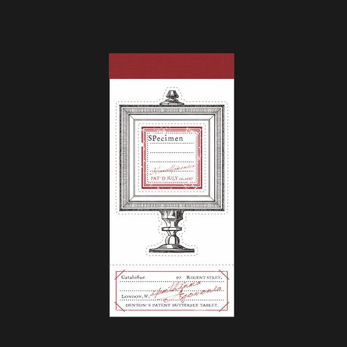 Specimen pamphlet series memo note paper - Journal Carnival